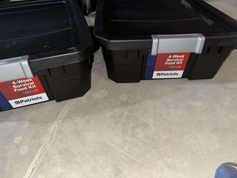 4 Patriots Food Survival Kits