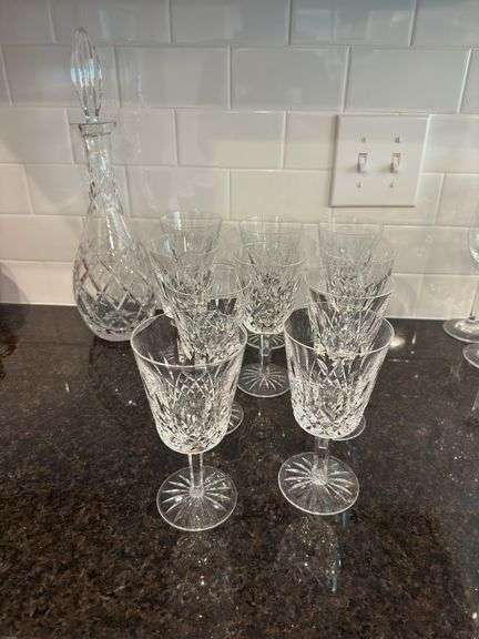 Waterford crystal stemware