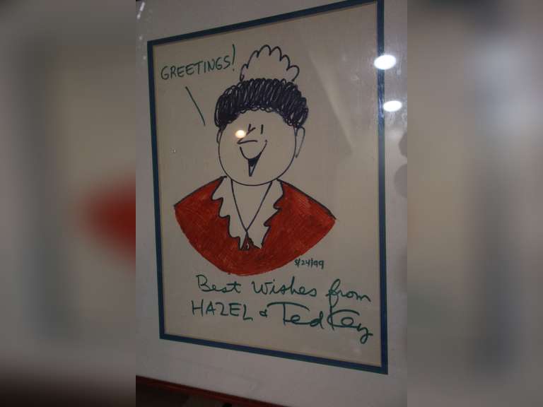 Original Ted Key "Hazel" Art