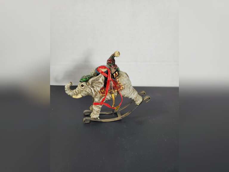 Rocking Elephant Ornament.