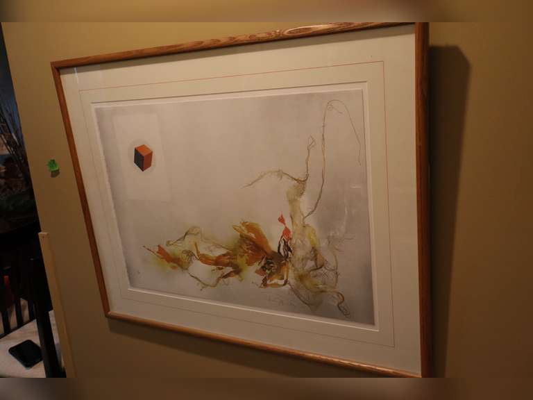 Laszlo Dus Lithograph