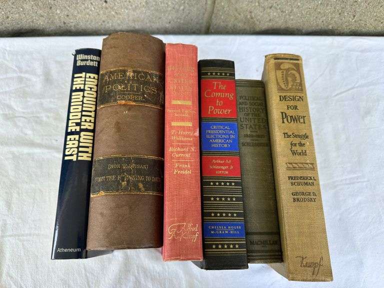 Vintage History Book Lot