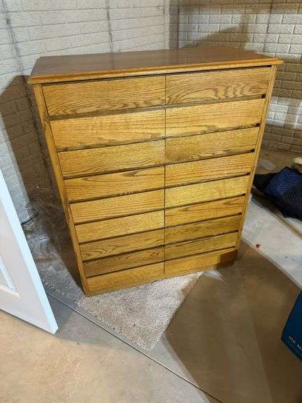 Player piano rolls in beautiful cabinet