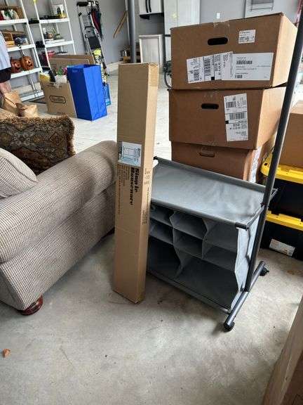 Portable wardrobe , new garment rack