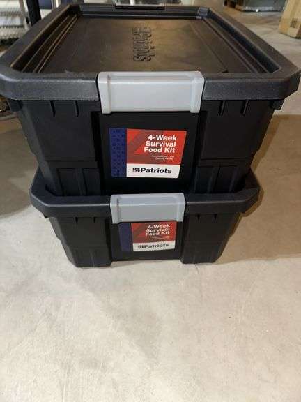 4 Patriots survival food