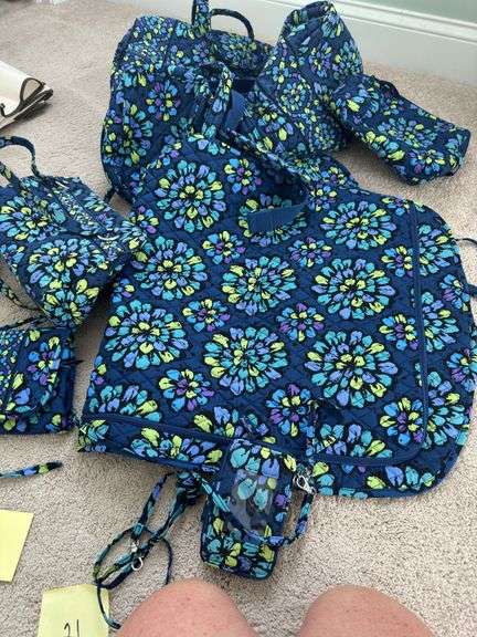 Vera Bradley garment bag, tote etc