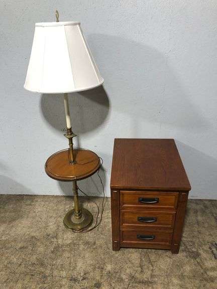 Lamp/Table and End Side Table