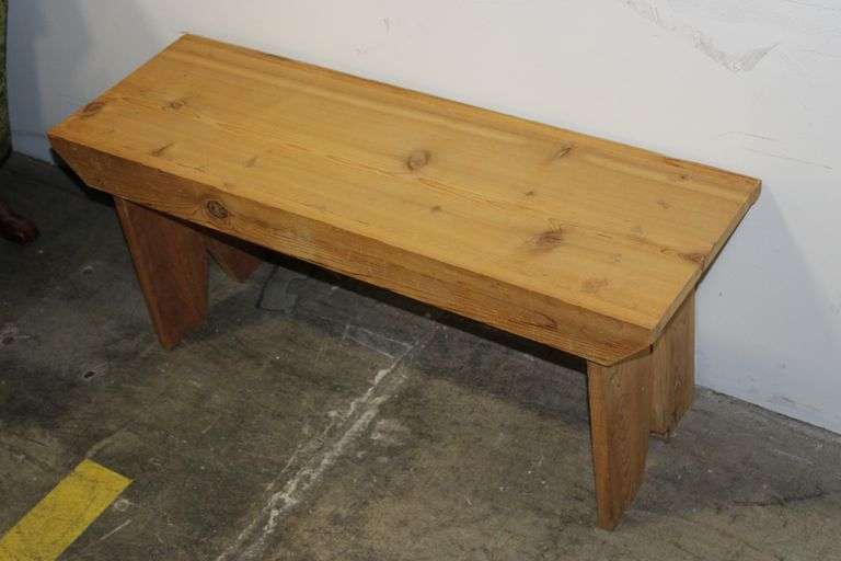 Primitive Wood Bench