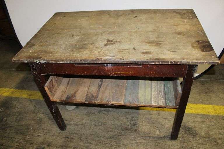 Rustic Work Table