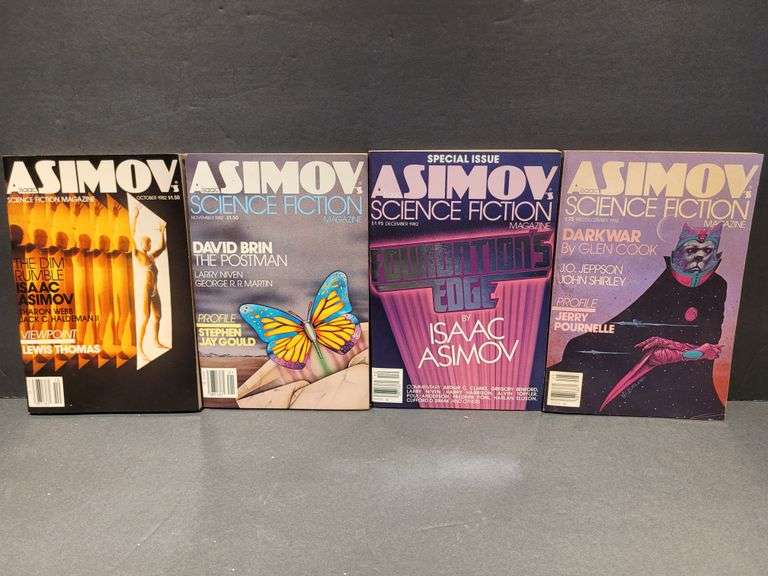 Isaac Asimov's Science Fiction Magazine (4) PB Books