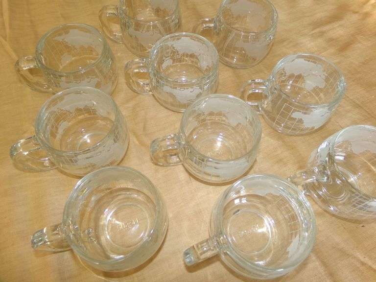 Nestle World Map Cups