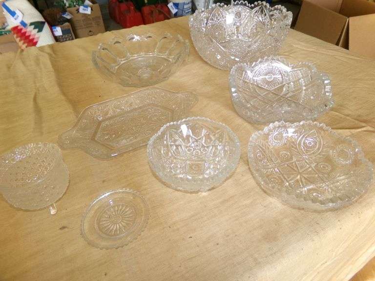 Cut Crystal Bowl & More