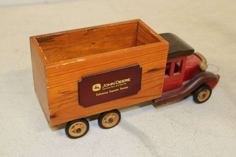 John Deere Wooden Toy Truck