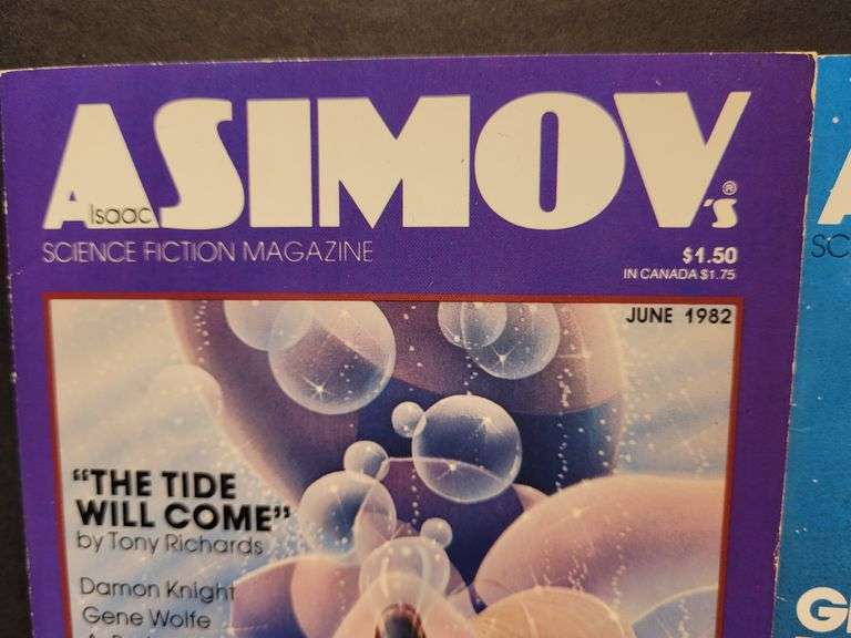 Isaac Asimovs Science Fiction Magazine (4) PB Books