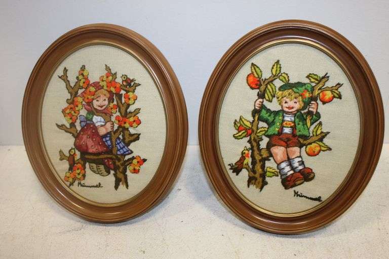 Hummel Crewel Art