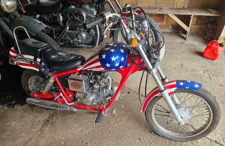 2003 Johnny Pagsta Captain America Cycle (Key FOUND)