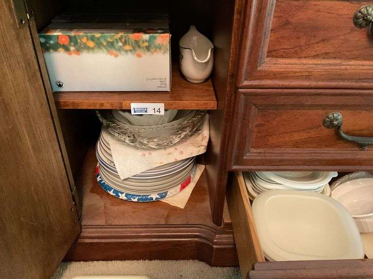 Dishes and Serving Bowl