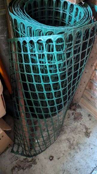 Plastic fencing