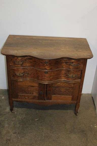 Antique Washstand Cabinet