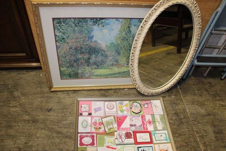 Mirror, Landscape Print & Bulletin Board