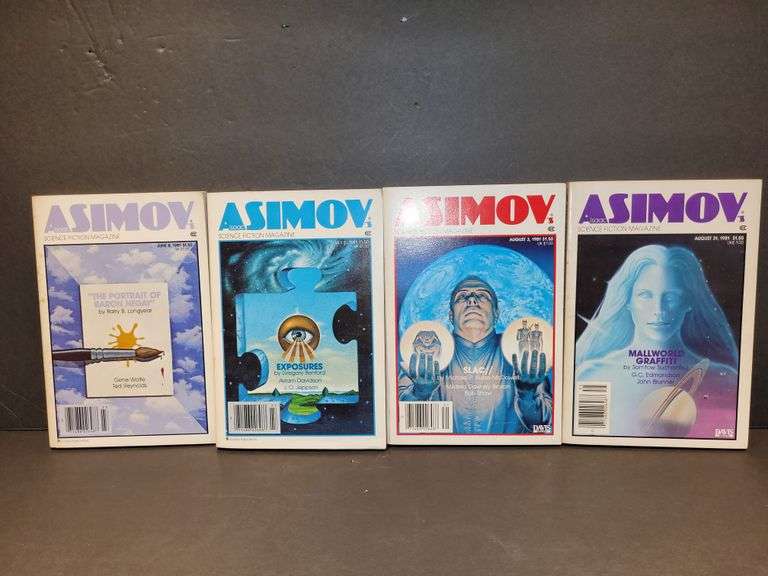 Isaac Asimov's Science Fiction Magazine (4 PBs)