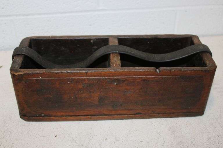 Antique Wooden Caddy