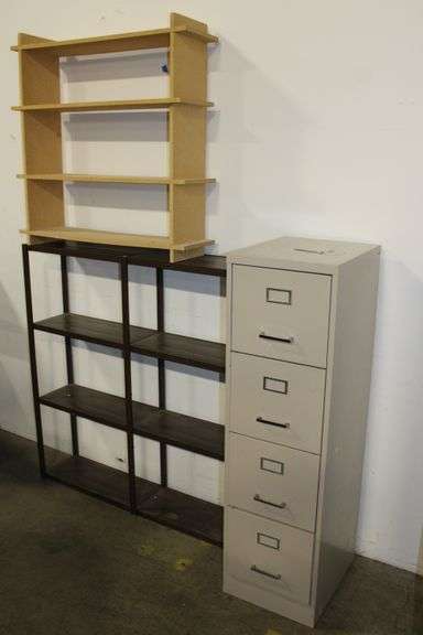 File Cabinet & Shelves