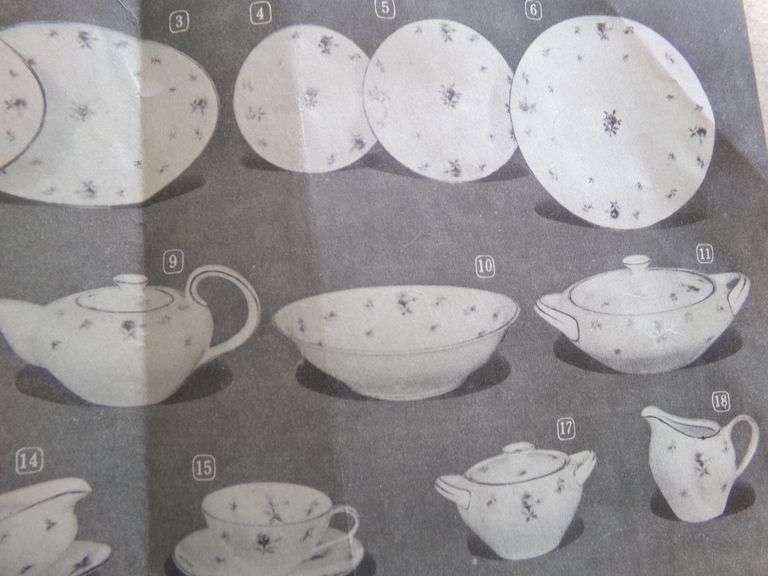 Meito Rosechintz China Set