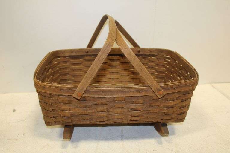 Longaberger Baby Cradle