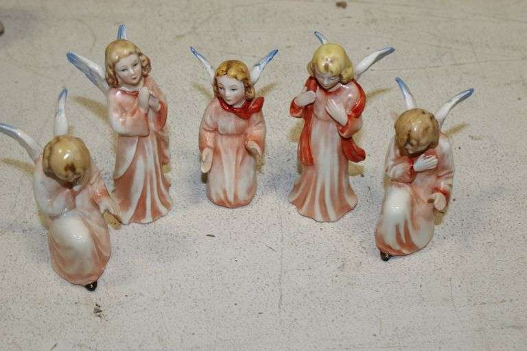 German Porcelain Angels