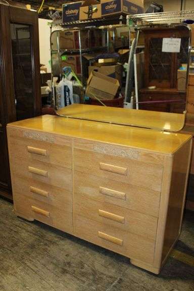 MCM Dresser & Mirror Set