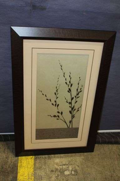 Framed Floral Print