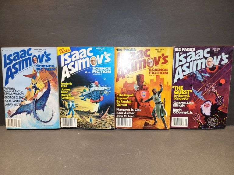 Isaac Asimov's Science Fiction (4) PB Books