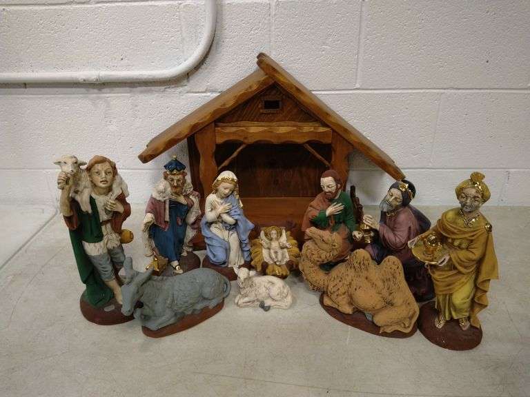 Nativity set