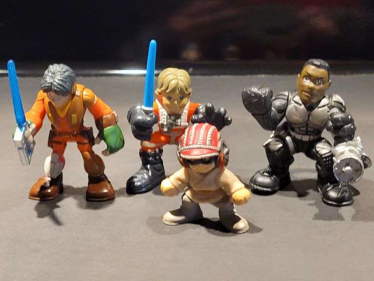 Anakin 2001 Hasbro, Plus 3 Others