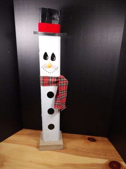 Snowman Statue