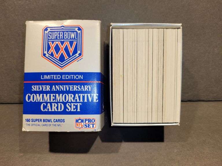 Super Bowl XXV - Limited Edition - Silver Anniversary