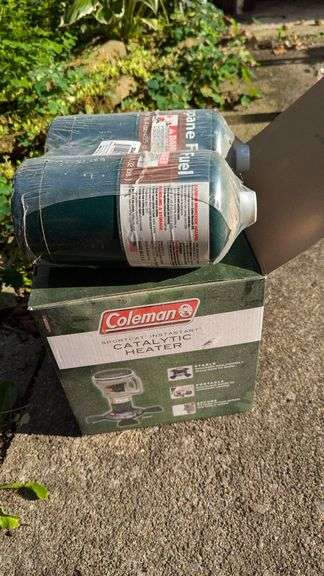 Coleman catalytic heater and fuel