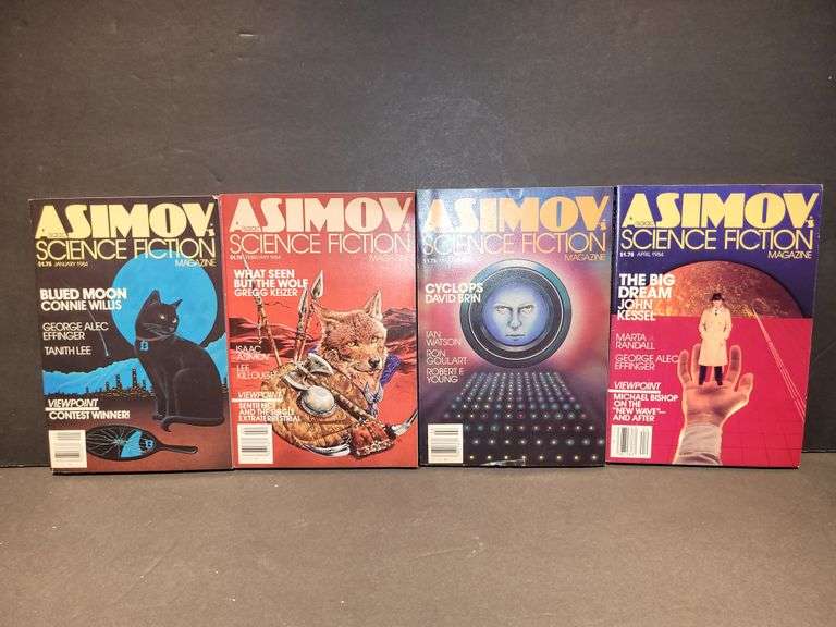 Isaac Asimov's Science Fiction Magazine (4) PB Books