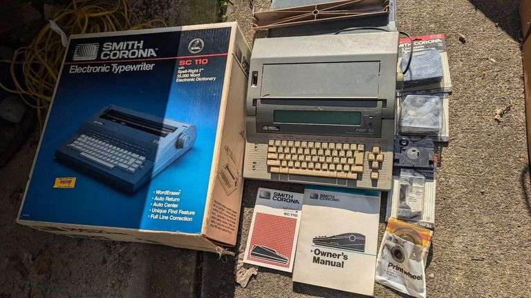 Vintage Smith Corona typewriter