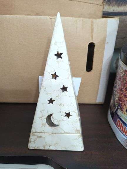 Moon and Stars Candle Holder