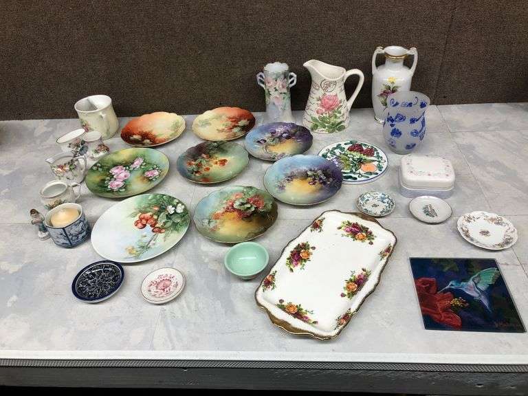 Hand painted Glassware and More