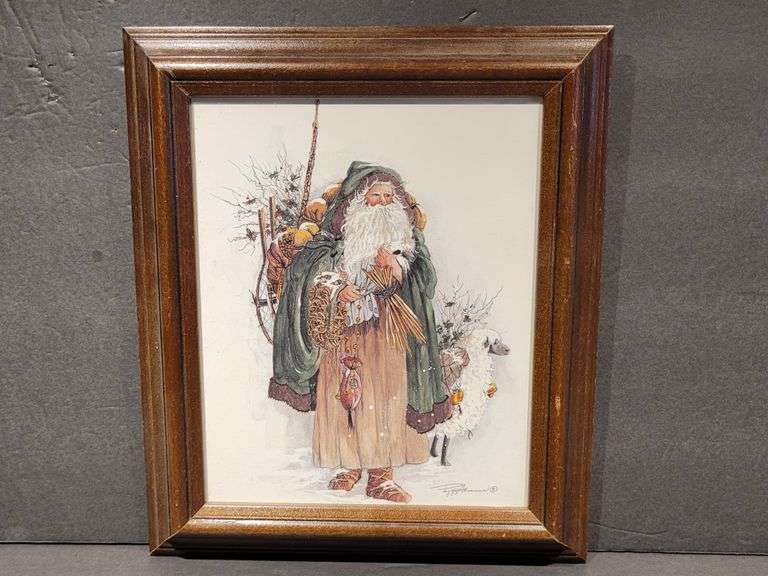 Artwork - Santa Claus - by Peggy Abriams(?)