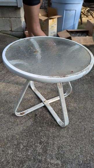 Small patio table