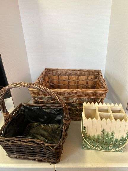 Basket, Planter, Utensil Caddy