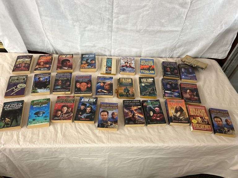 Star Trek Paper Back Books