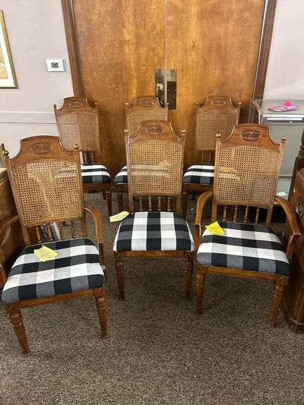 Cane Back Dining Chairs