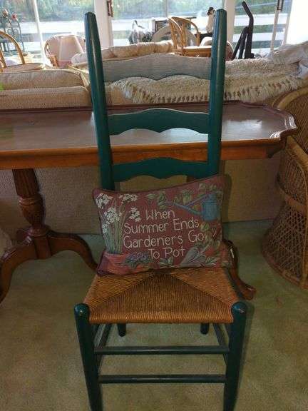 Rush Seat Ladderback Chair