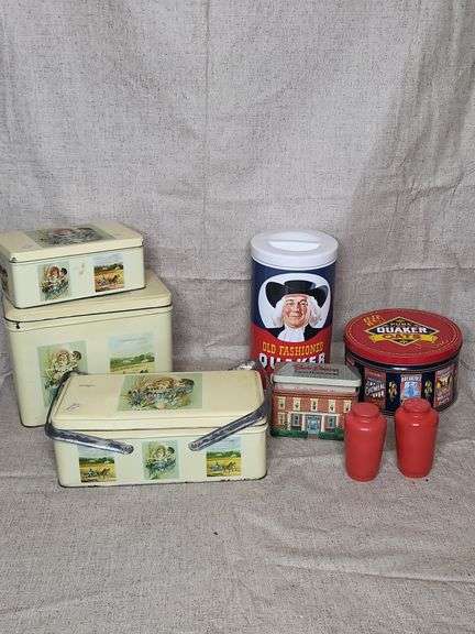 Decorative Storage Tins