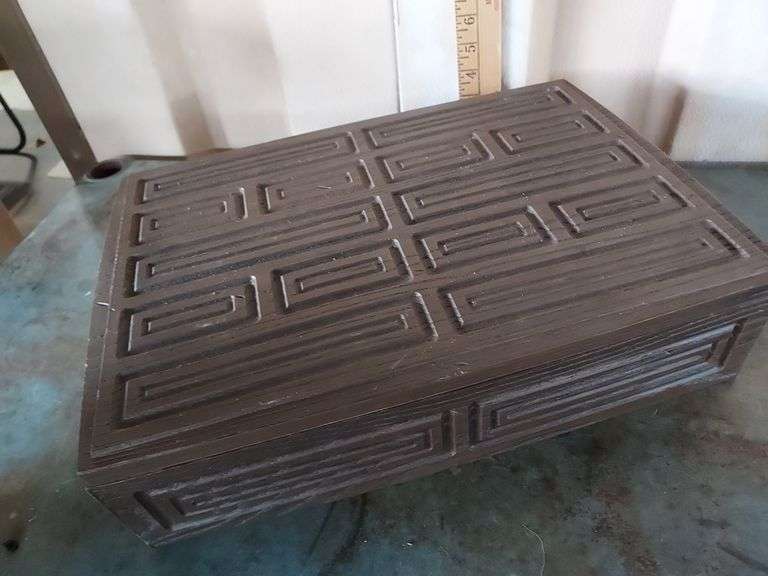 Plastic Flatware Box with Removable Tray